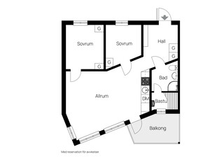 Lägenhet till salu på Björnrike Övre Nallevägen 18D i Vemdalen - Mäklarhuset