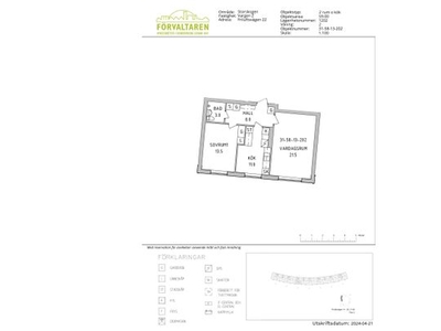 Hyr ett 2-rums lägenhet på 59 m² i Sundbyberg