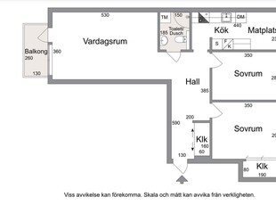 3 rums lägenhet i Mölndal