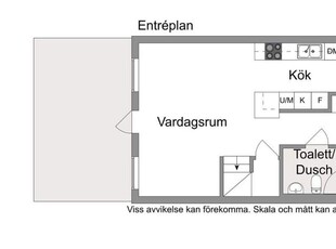 5 rums lägenhet i Vikingstad