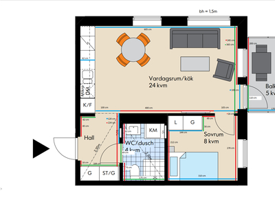 Apartment - Viggengatan Järfälla