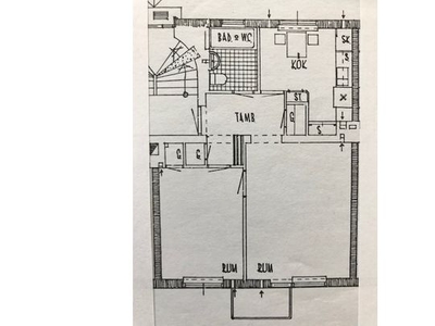 Hyr ett 2-rums lägenhet på 51 m² i Göteborg