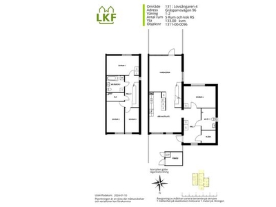 Hyr ett 5-rums lägenhet på 133 m² i Lövsångaren 4