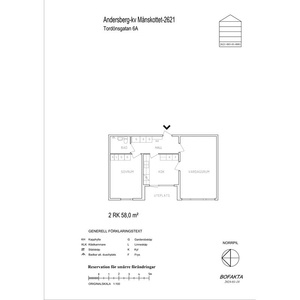 Hyr ett 2-rums lägenhet på 58 m² i Gävle