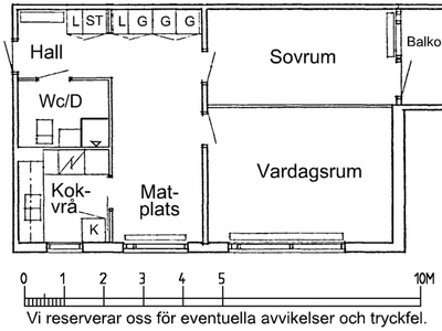 2 rums lägenhet i Bromölla