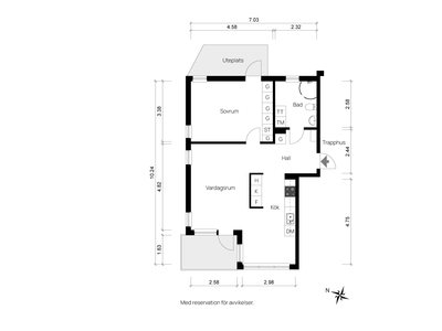 Lägenhet till salu på Elsa von Reis Väg 4 Lgh Nr 1003 i Hindås - Mäklarhuset