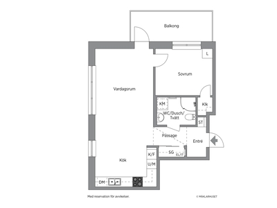 Lägenhet till salu på Masugnsvägen 86 i Bromma - Mäklarhuset