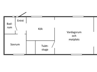 3 rums lägenhet i Kungsbacka