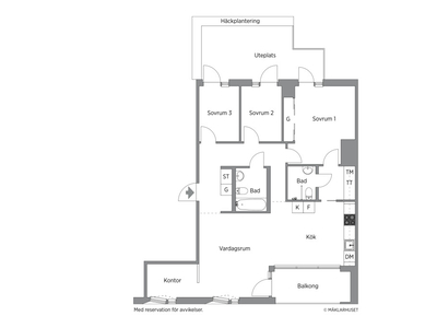 Lägenhet till salu på Fredsgränd 13, vån 1 i Sundbyberg - Mäklarhuset