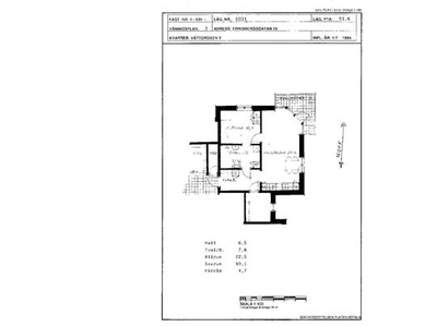 Hyr ett 2-rums lägenhet på 57 m² i MOTALA