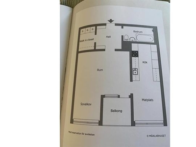 Hyr ett 1-rums lägenhet på 42 m² i Västerås