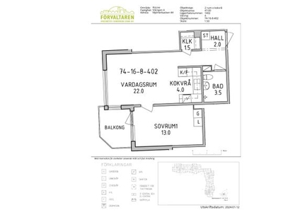 Hyr ett 2-rums lägenhet på 47 m² i Sundbyberg