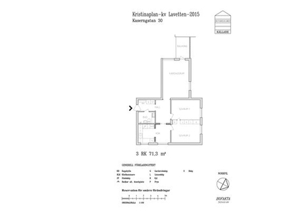 Hyr ett 3-rums lägenhet på 71 m² i Gävle