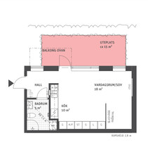 Lägenhet till salu på Tranebergsvägen 13 A i Bromma - Mäklarhuset