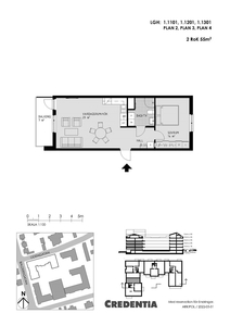 Lägenhet till salu på Baldersgatan 8B, Lgh 1.1101 i Övre bryggårdsgärdet - Mäklarhuset