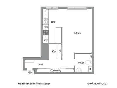 Lägenhet till salu på i Solna - Mäklarhuset