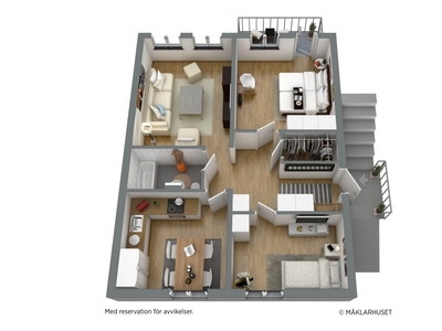 Lägenhet till salu på Ludvigsbergsvägen 22a i Sundsvall - Mäklarhuset