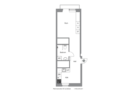 Lägenhet till salu på Torfredsplatsen 7 i Solna - Mäklarhuset