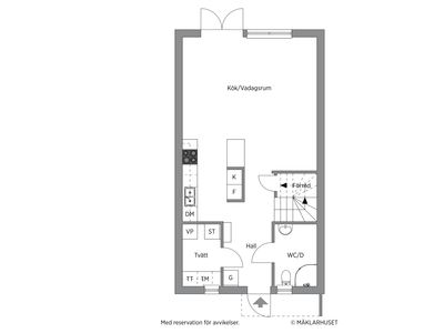 Parhus till salu på Bagarstugans Väg 80 i Märsta - Mäklarhuset