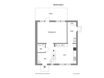 Parhus till salu på Viljansvägen 17A i Falkenberg - Mäklarhuset