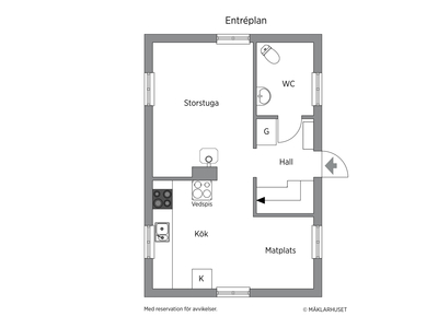 Villa till salu på Finnsjövallen 13 i Hudiksvall - Mäklarhuset