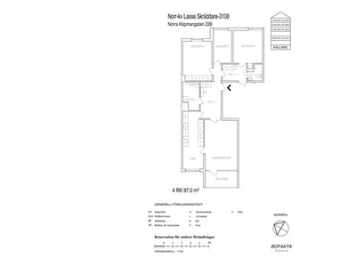 Hyr ett 4-rums lägenhet på 97 m² i Gävle