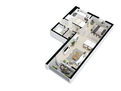 Hyr ett 2-rums lägenhet på 58 m² i Värnamo