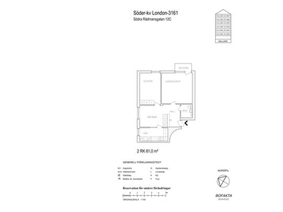 Hyr ett 2-rums lägenhet på 61 m² i Gävle