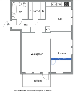 1 rums lägenhet i Saltsjö-boo