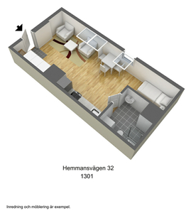 Apartment - Hemmansvägen Halmstad