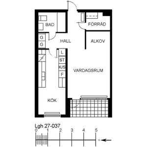 Hyr ett 2-rums lägenhet på 58 m² i Stockholm