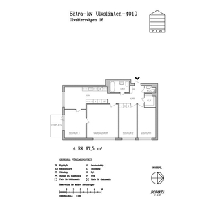 Hyr ett 2-rums lägenhet på 53 m² i Haparanda