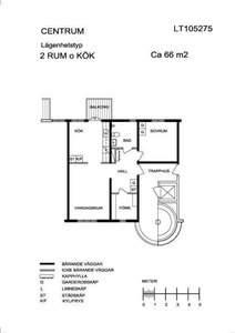 2 rum och kök