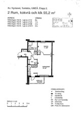 2 rums lägenhet i Umeå