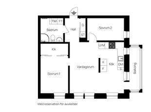 Lägenhet till salu på Mölndalsvägen 87 B i Göteborg - Mäklarhuset