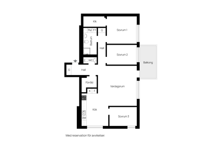 Lägenhet till salu på Karlsbodavägen 44 i Bromma - Mäklarhuset