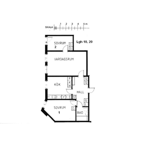 Hyr ett 1-rums lägenhet på 73 m² i Umeå