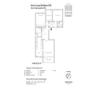 Hyr ett 4-rums lägenhet på 97 m² i Gävle