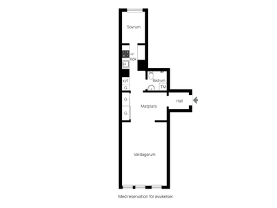 Lägenhet till salu på Möregatan 7 i Stockholm - Mäklarhuset