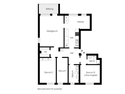 Lägenhet till salu på Skäftingebacken 7 i Spånga - Mäklarhuset