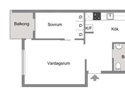 Apartment - Ugglevägen Nacka