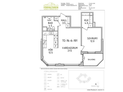 Hyr ett 2-rums lägenhet på 60 m² i Sundbyberg