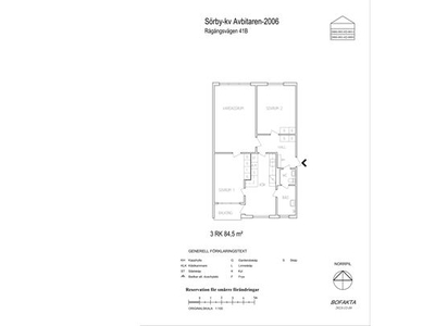 Hyr ett 3-rums lägenhet på 84 m² i Gävle