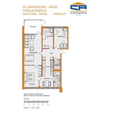 Hyr ett 2-rums lägenhet på 38 m² i Huddinge