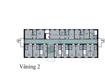 1 rums lägenhet i Norrtälje