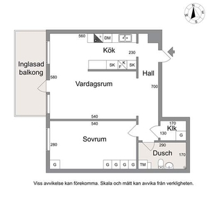 2 rums lägenhet i Södertälje