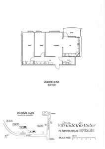 3 rums lägenhet i Stavsnäs
