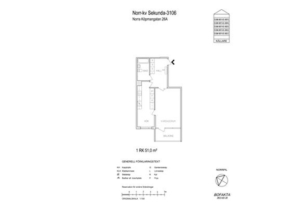 Hyr ett 1-rums lägenhet på 51 m² i Gävle