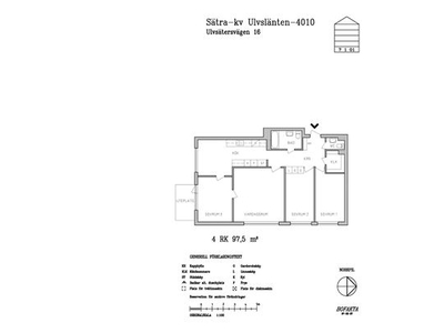 Hyr ett 4-rums lägenhet på 97 m² i Gävle