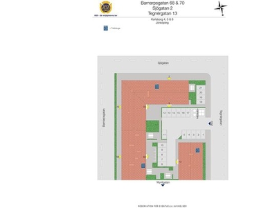 Hyr ett 3-rums lägenhet på 77 m² i Jönköping